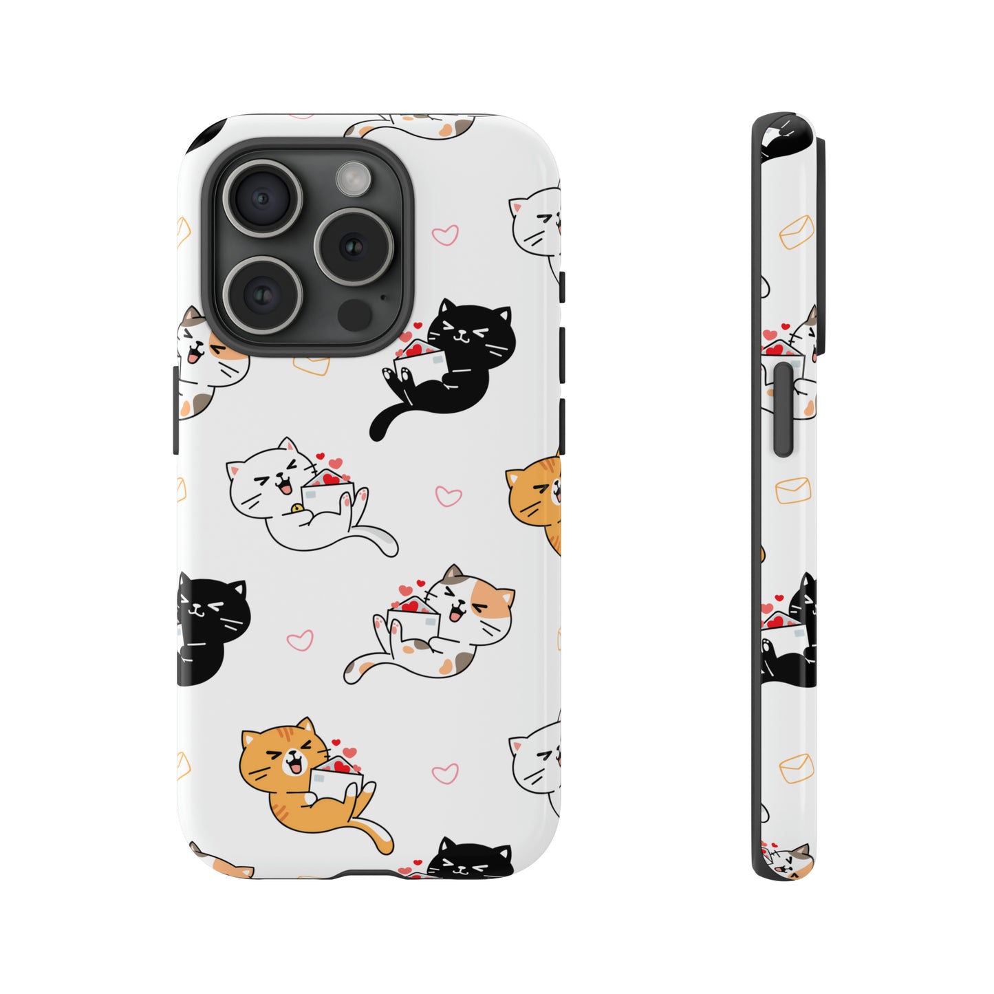 Purr-fect Love Letters | Hardshell Phone Case