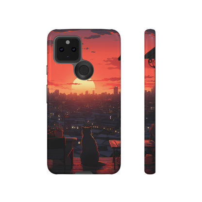 Twilight Whiskers | Hardshell Phone Case