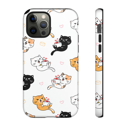 Purr-fect Love Letters | Hardshell Phone Case