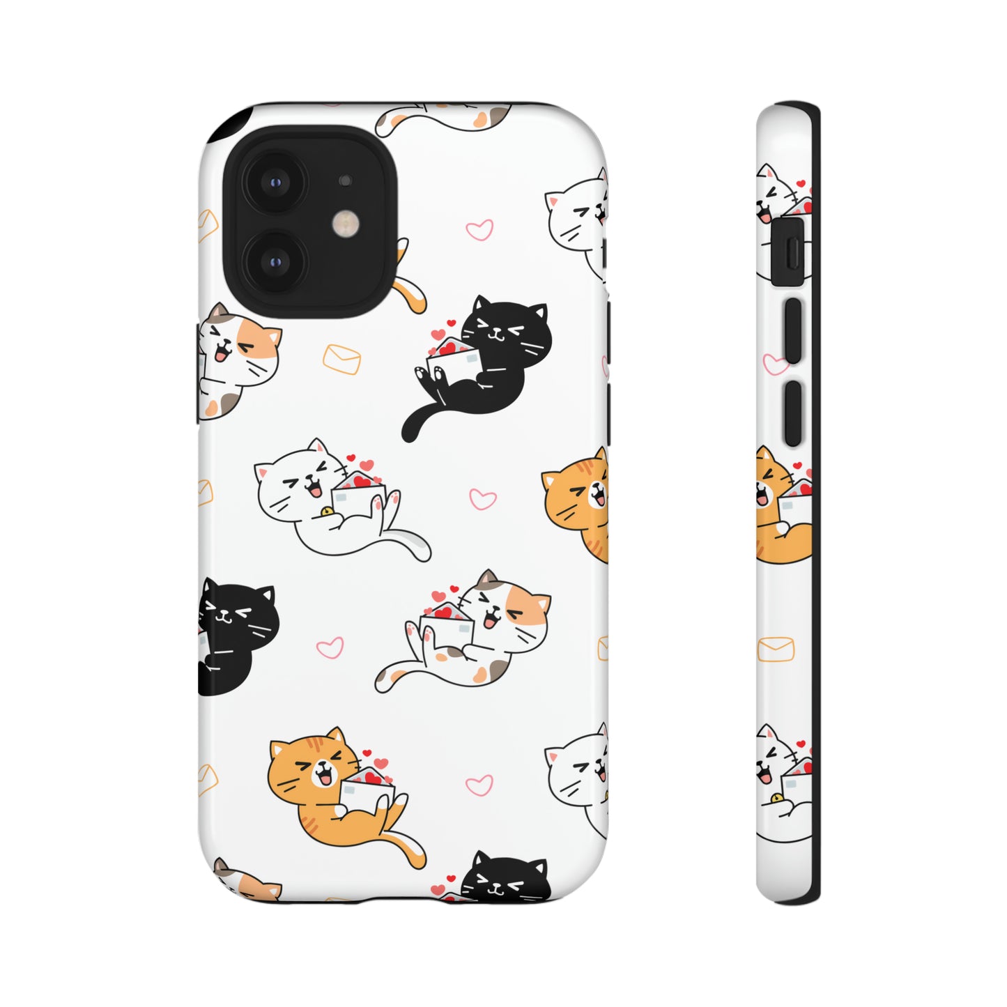 Purr-fect Love Letters | Hardshell Phone Case