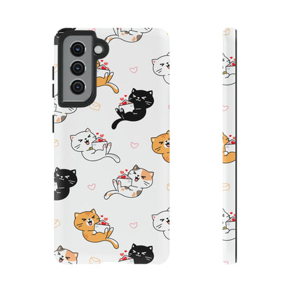 Purr-fect Love Letters | Hardshell Phone Case