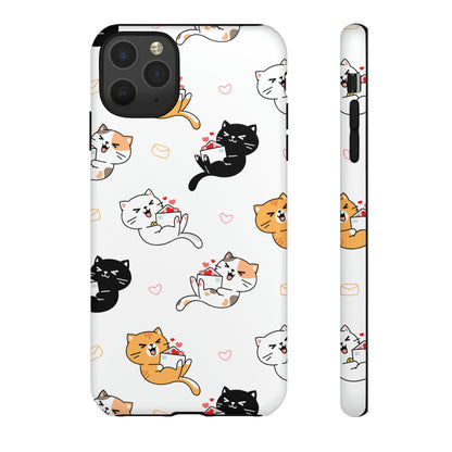 Purr-fect Love Letters | Hardshell Phone Case