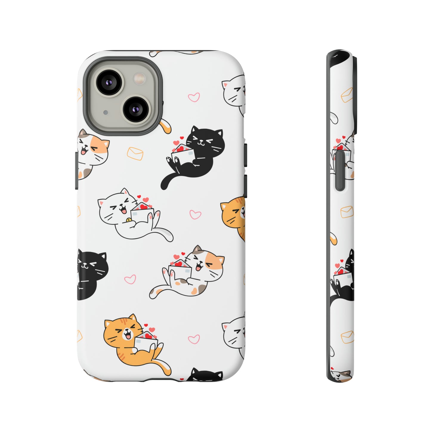 Purr-fect Love Letters | Hardshell Phone Case