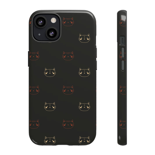Shadow Purr-suits | Though Phone Case