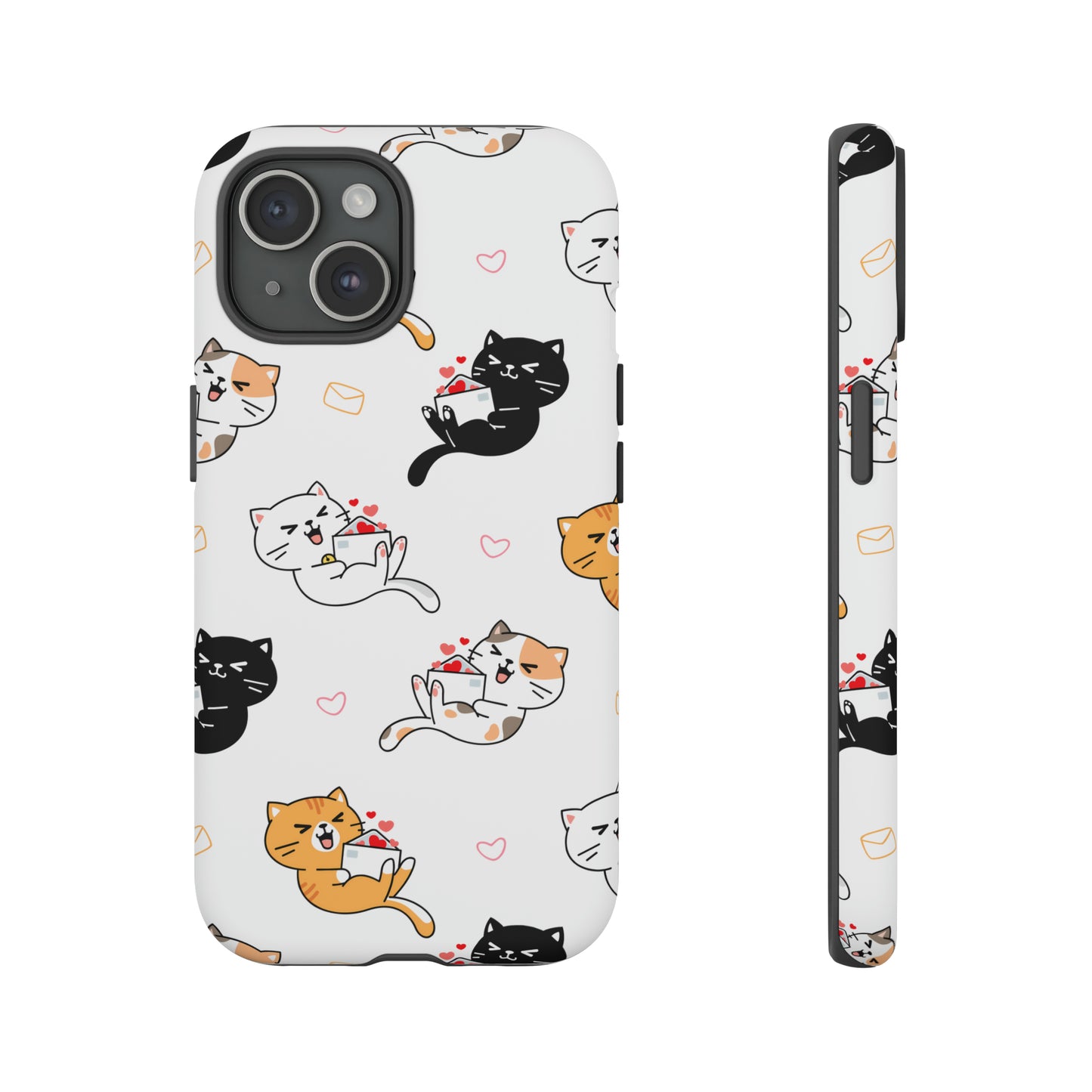 Purr-fect Love Letters | Hardshell Phone Case