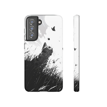 Monochrome Whimsy | Hardshell Phone Case