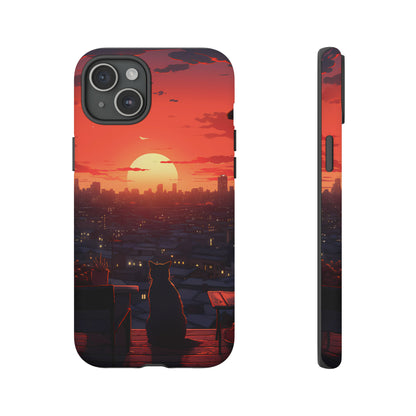 Twilight Whiskers | Hardshell Phone Case