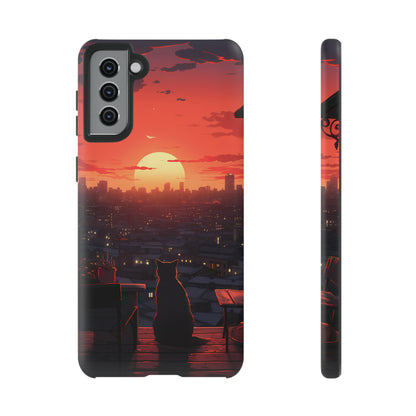 Twilight Whiskers | Hardshell Phone Case