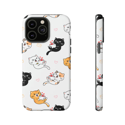 Purr-fect Love Letters | Hardshell Phone Case