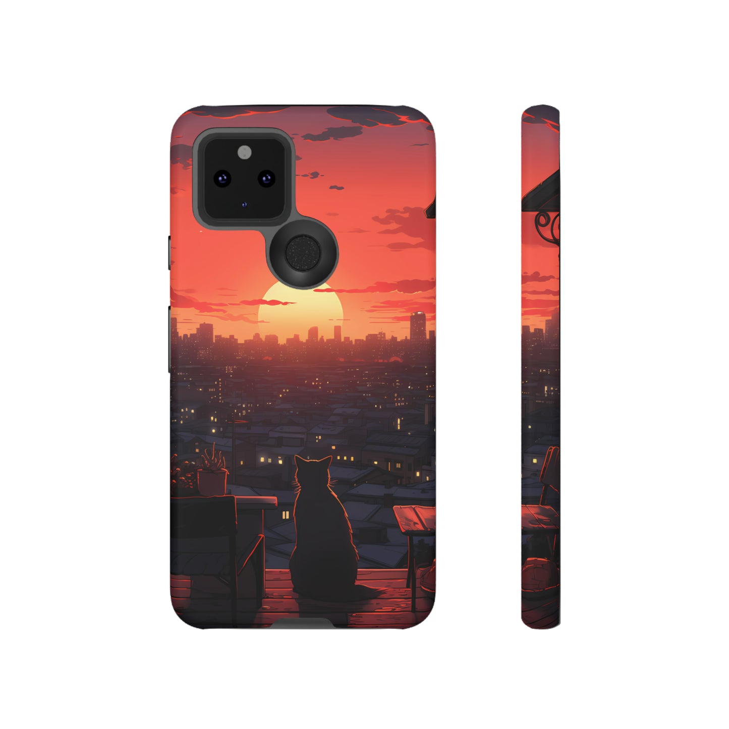 Twilight Whiskers | Hardshell Phone Case