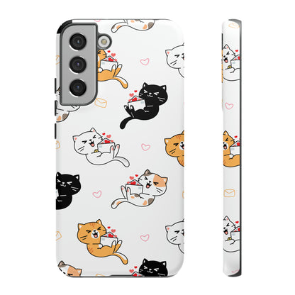 Purr-fect Love Letters | Hardshell Phone Case