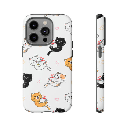 Purr-fect Love Letters | Hardshell Phone Case