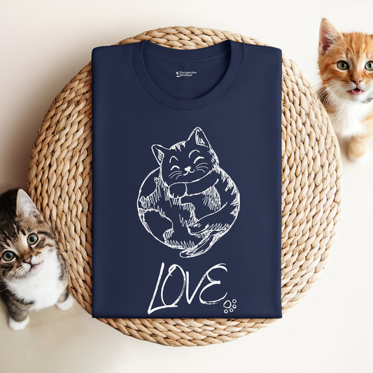 Kitty love | Unisex T-shirt